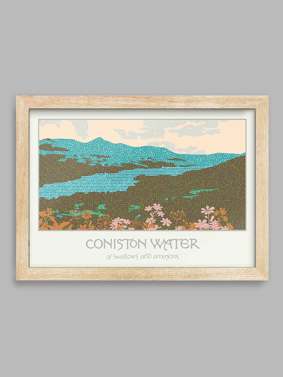 Coniston Water, of Swallows and Amazons - Lake District Print - Image 3