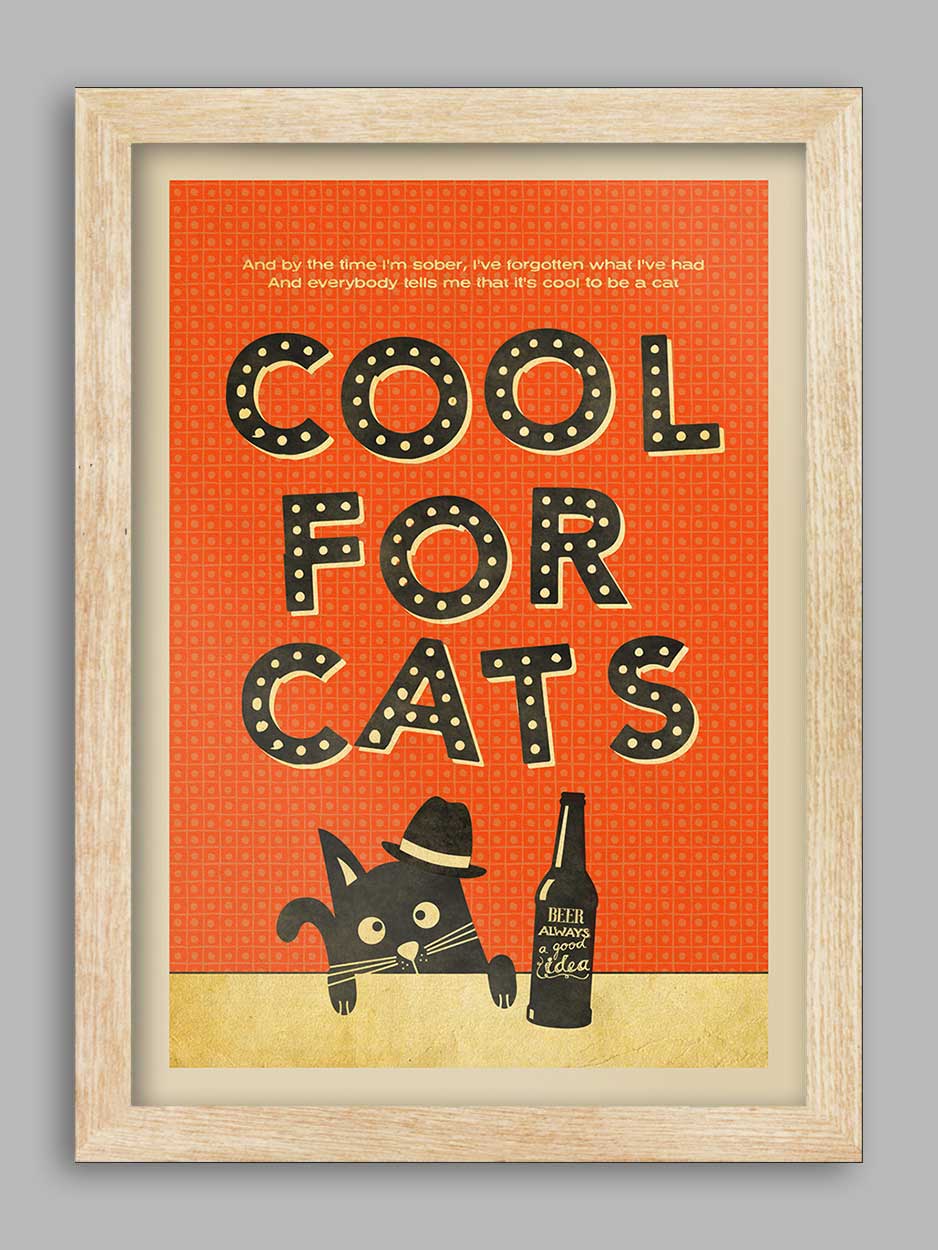Cool for Cats - Music Print - Image 3