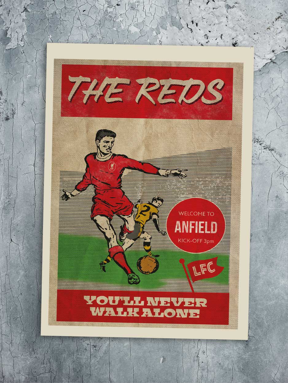The Reds -  Blank Greeting Card