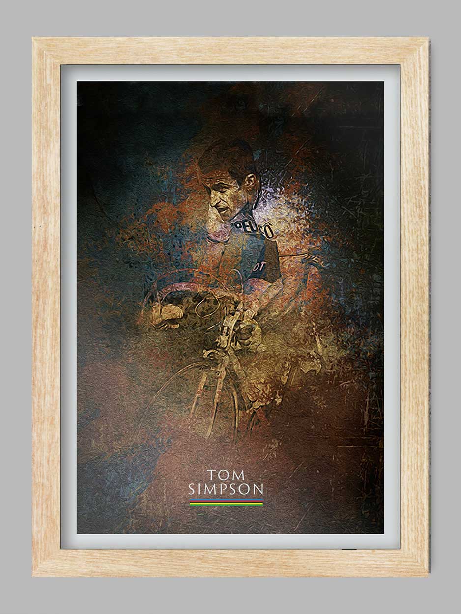 Tom Simpson - Cycling Print - Image 3