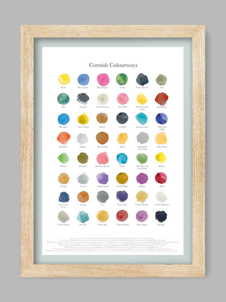 Cornish Colourways Print - Image 3