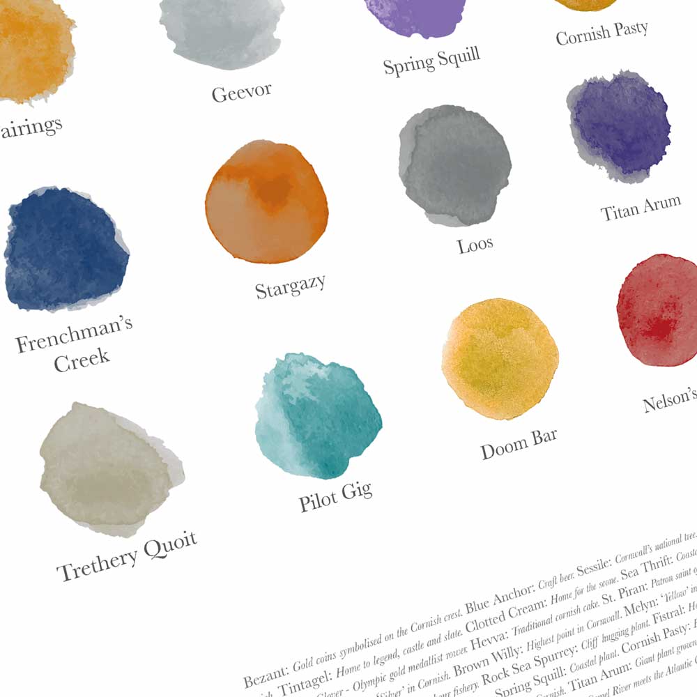 Cornish Colourways Print - Image 5