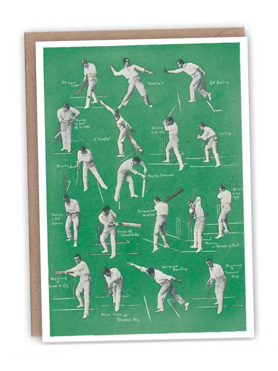 Cricket Blank Greeting Card