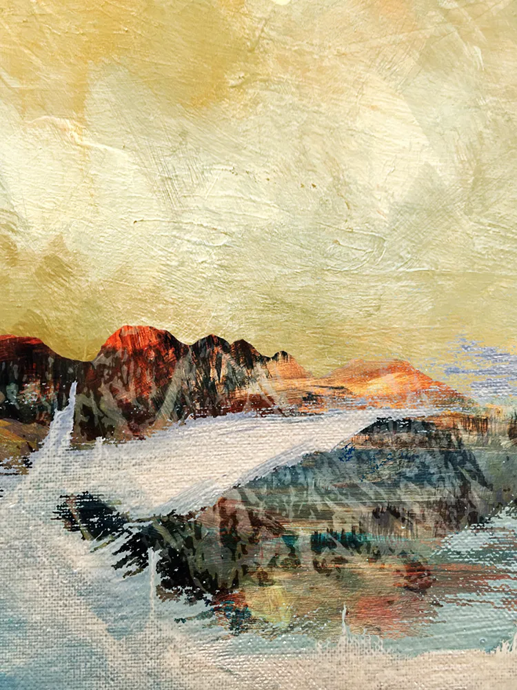 Crinkle Crags Cloud Inversion - Lake District Print - Image 4