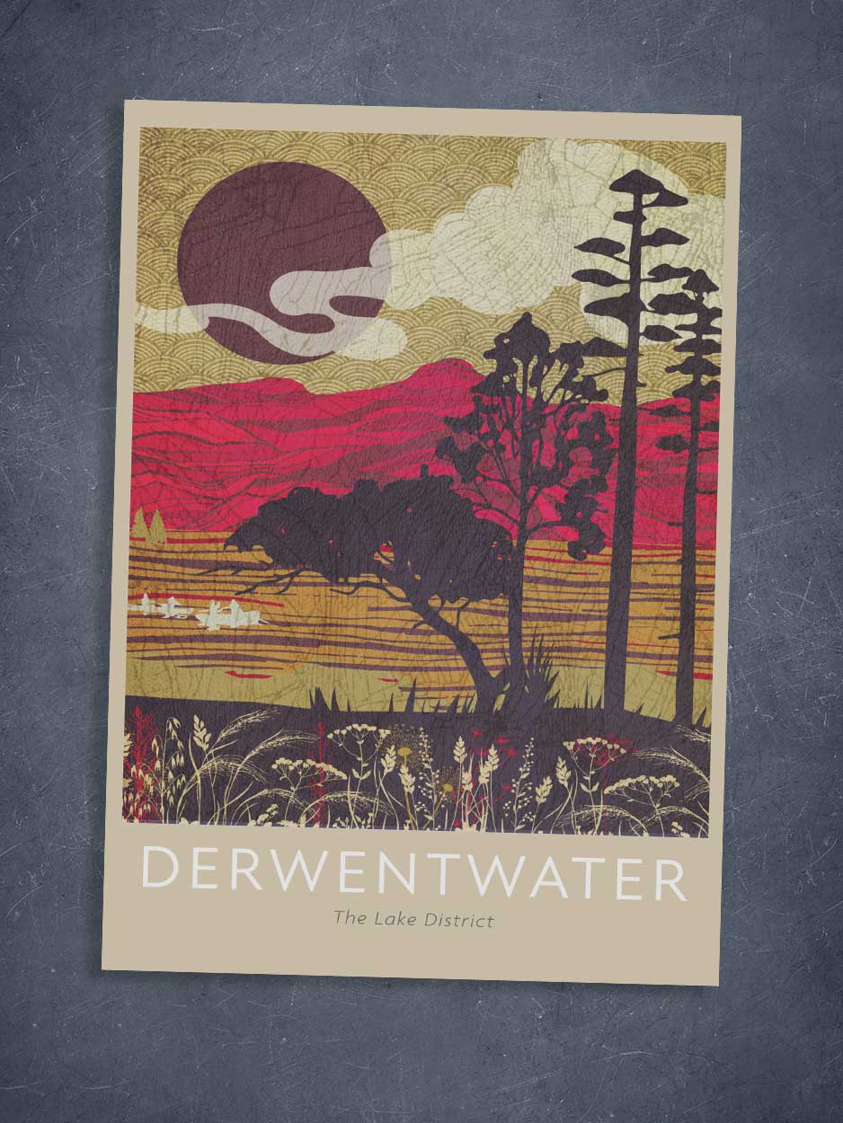 Derwentwater -  Blank Greeting Card