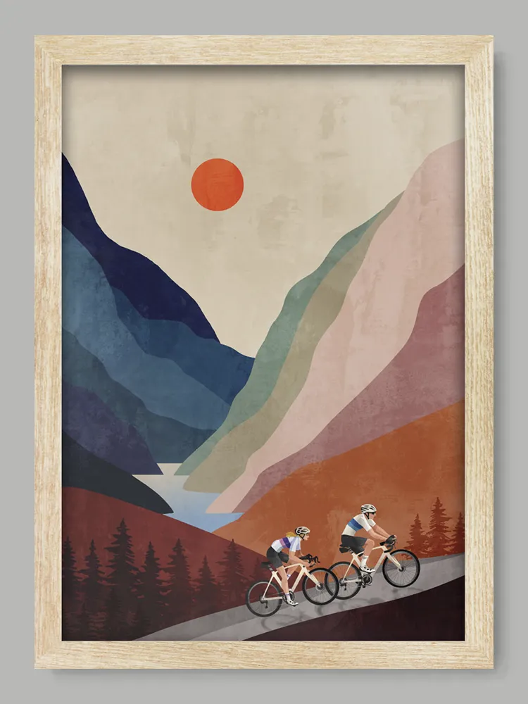 Cycling Home Print - Image 3