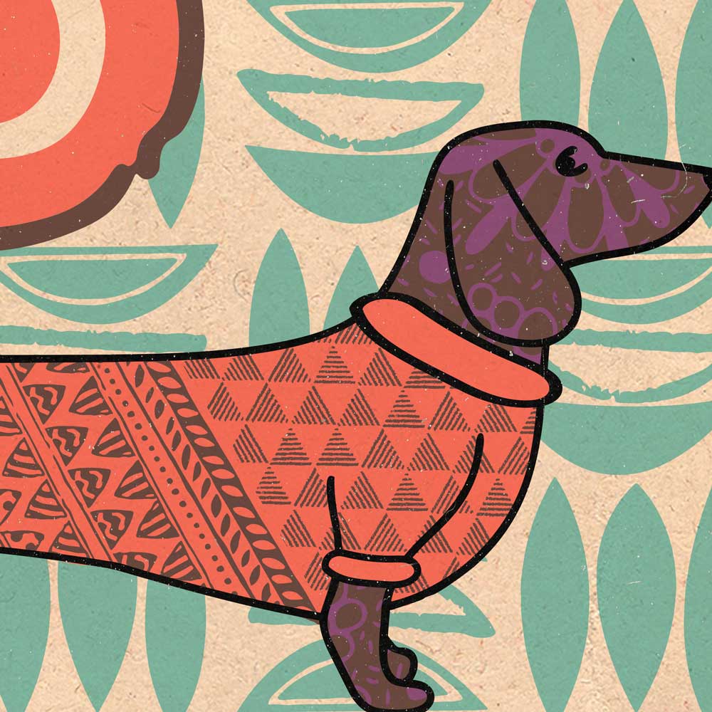 D is for Dachshund Print - Image 4