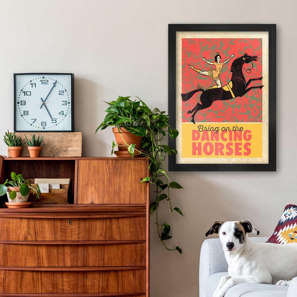 Dancing Horses Print - Image 5