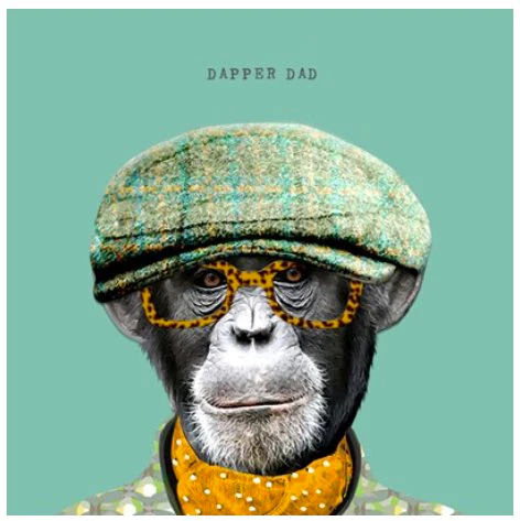 Dapper Dad - Fathers Day / Birthday Card