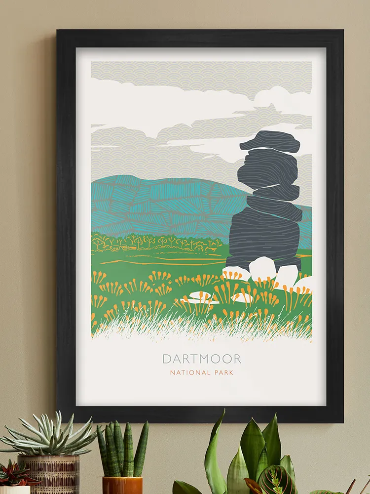 Dartmoor - National Park Print - Image 5
