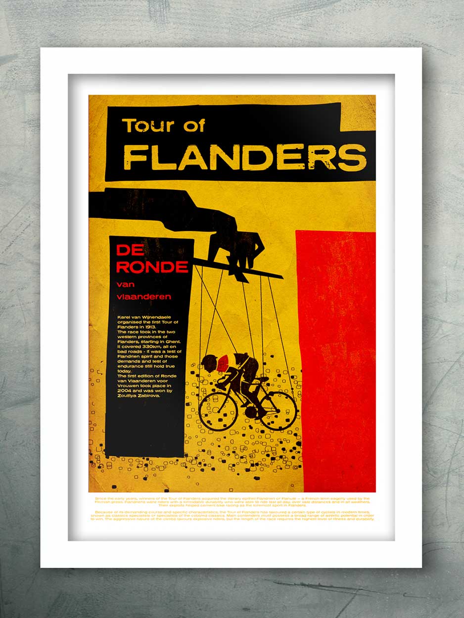 De Ronde  - Cycling Print - Image 2