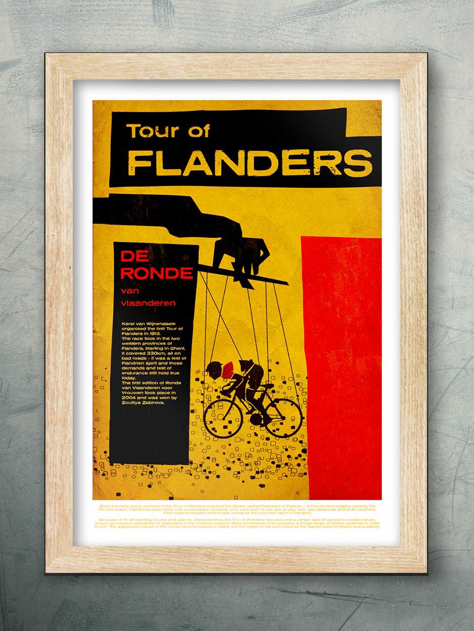 De Ronde  - Cycling Print - Image 3