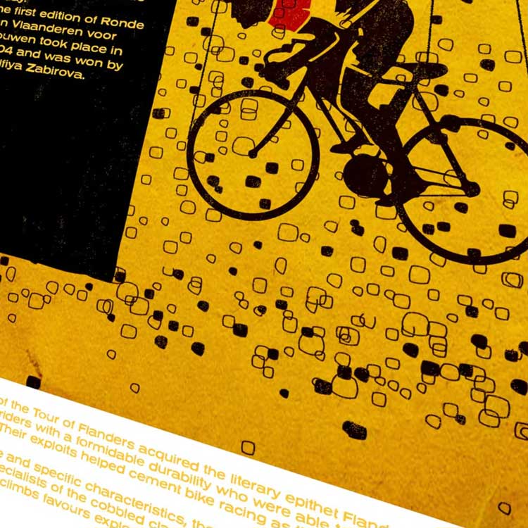 De Ronde  - Cycling Print - Image 4