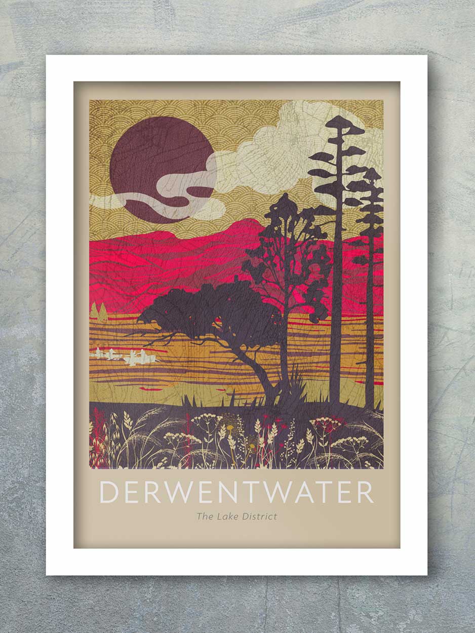 Derwentwater - Lake District Print - Image 2