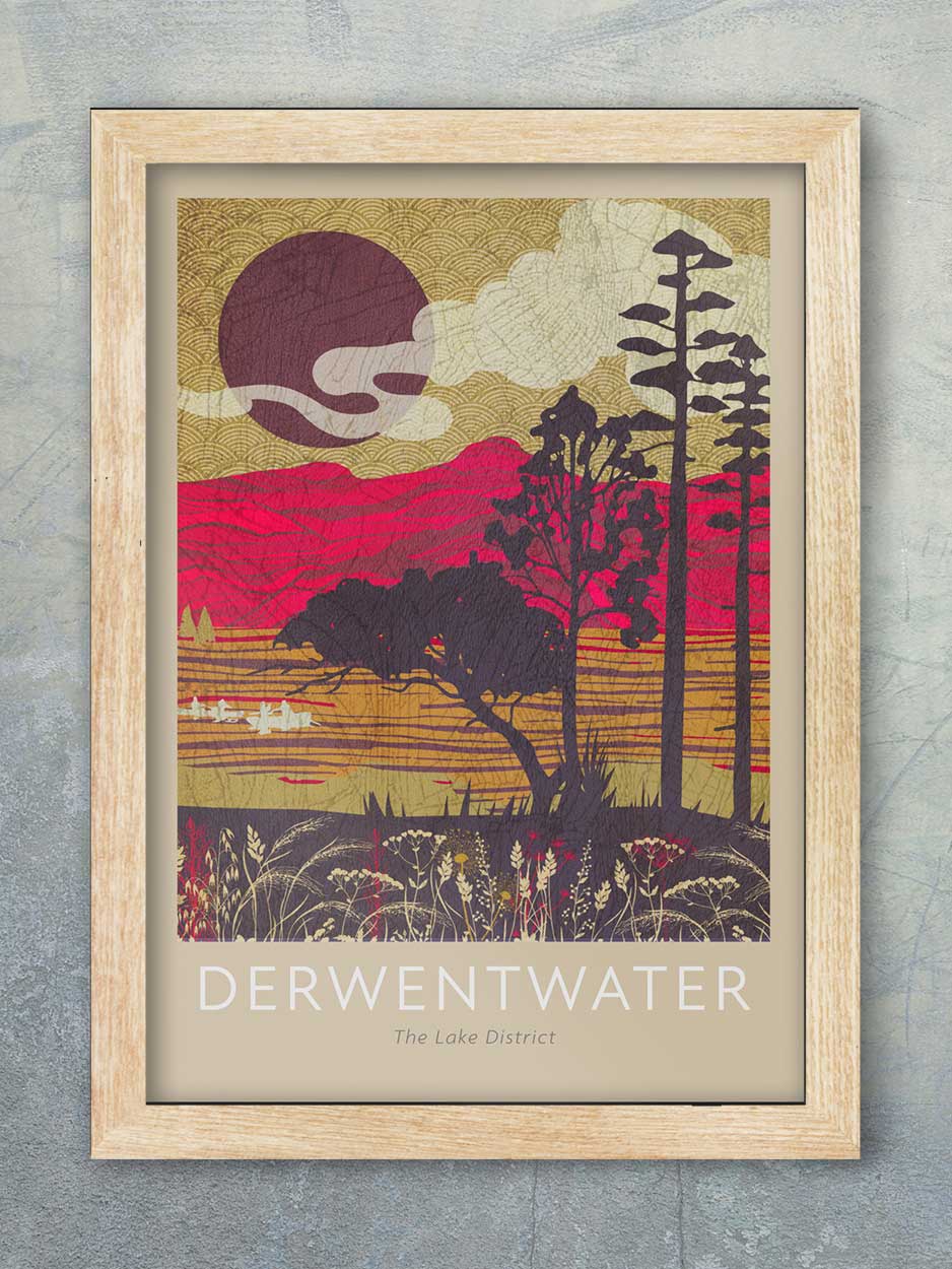 Derwentwater - Lake District Print - Image 3