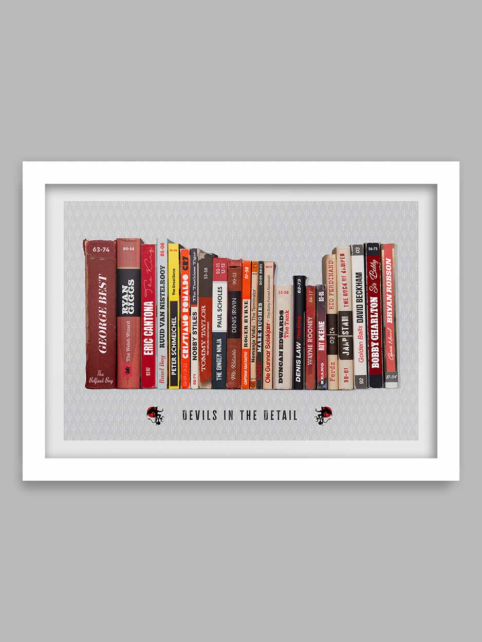 Devils in the Detail - Manchester United Football Print - Image 2