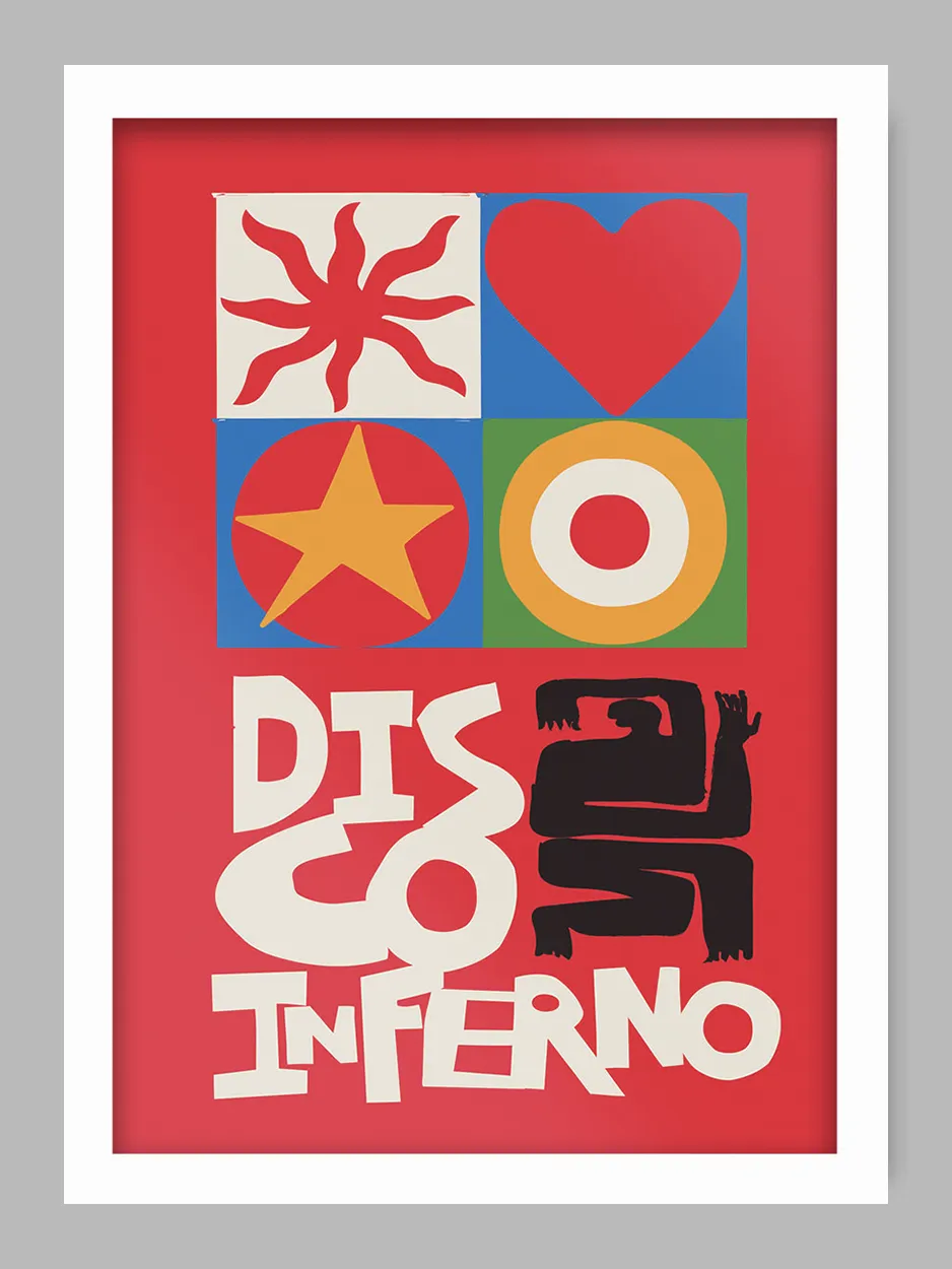 Disco Inferno - Music Print - Image 2