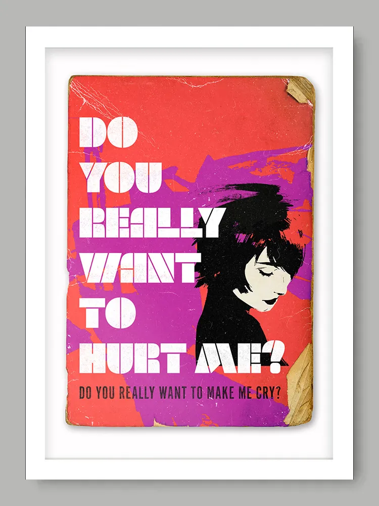 Do You Really Want To Hurt Me - Music Print - Image 2