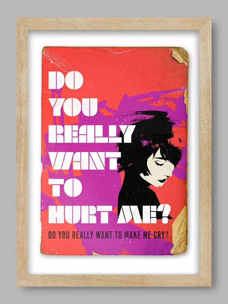 Do You Really Want To Hurt Me - Music Print - Image 3