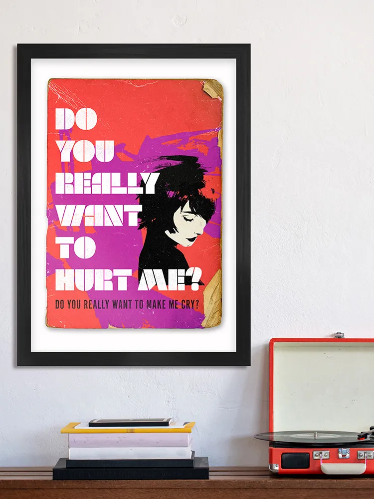 Do You Really Want To Hurt Me - Music Print - Image 5