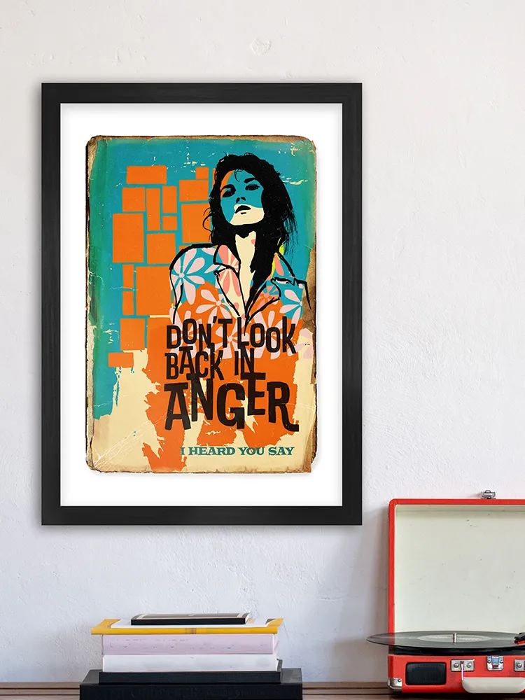 Don't Look Back In Anger - Music Print - Image 5