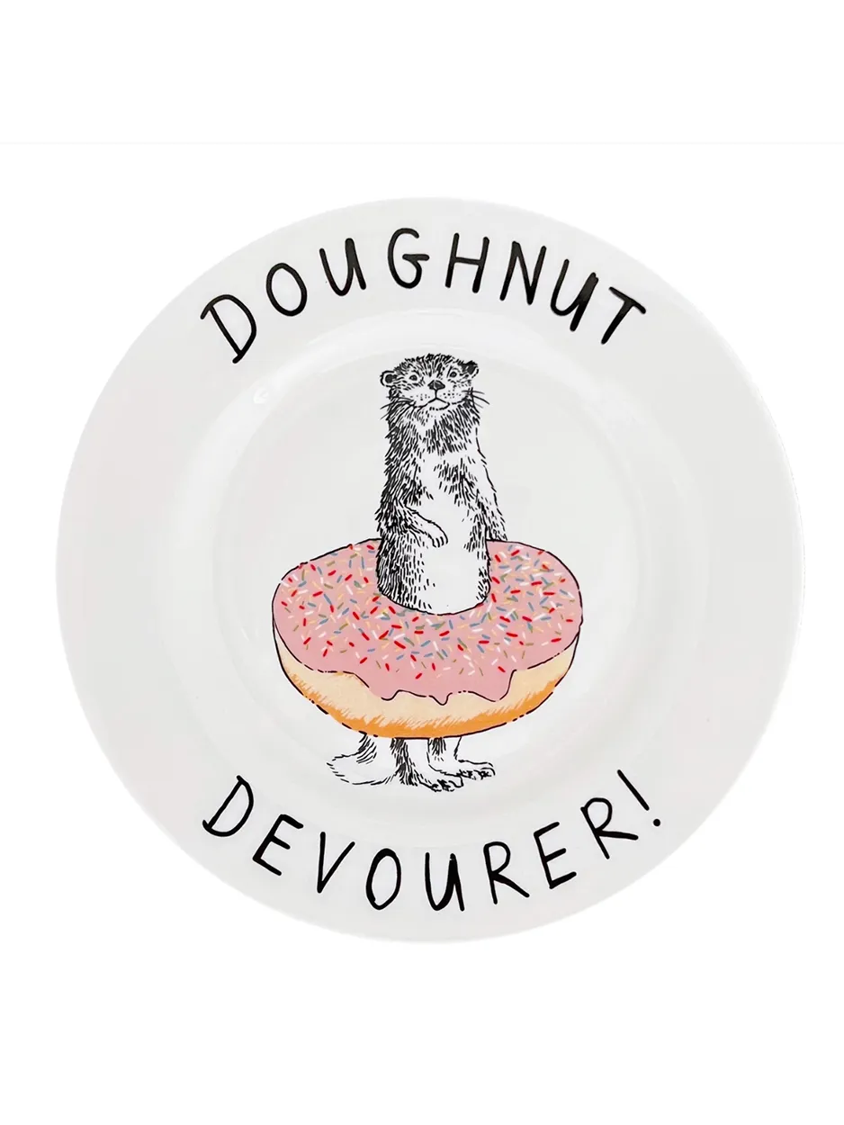 Doughnut Devourer - Side Plate