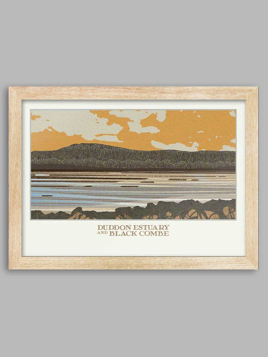 Duddon Estuary and Black Combe - Lake District Print - Image 3