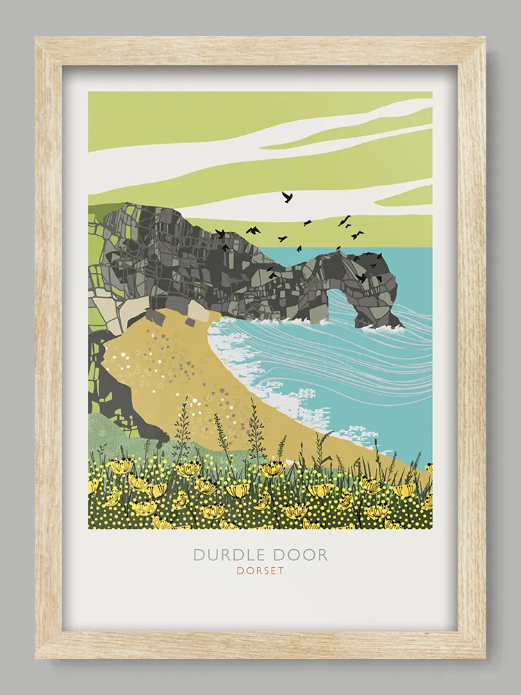 Durdle Door - Dorset Print - Image 3