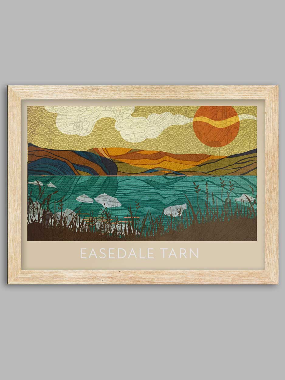 Easedale Tarn - Lake District Print - Image 3