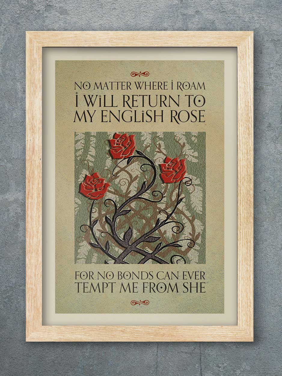 English Rose - Music Print - Image 3