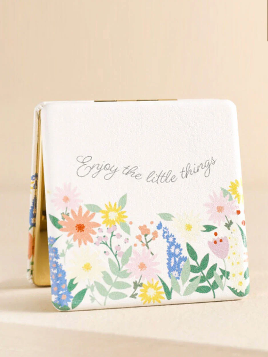Enjoy The Little Things Compact Mirror