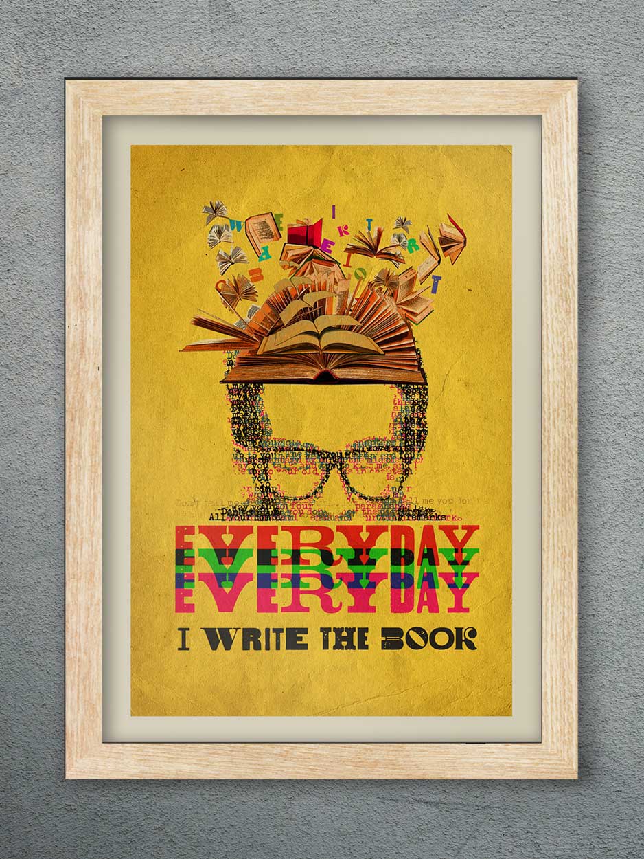Everyday I Write The Book - Music Print - Image 3