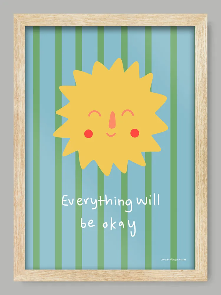 Everything Will Be Okay Print - Image 3