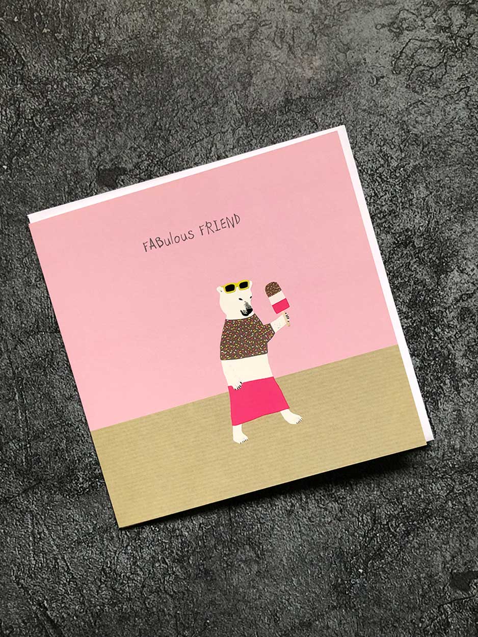Fabulous Friend Birthday Card