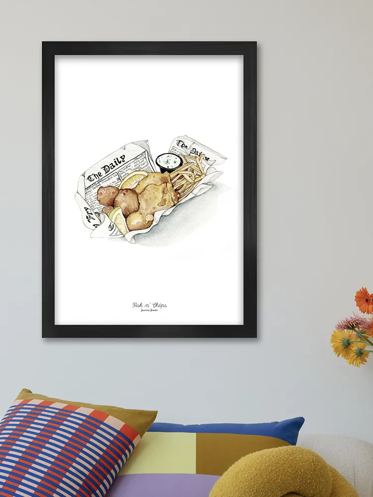 Fish n Chips Print - Image 4