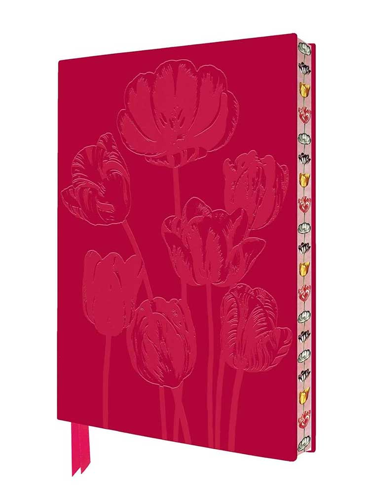 Flora Tulips Artisan Notebook