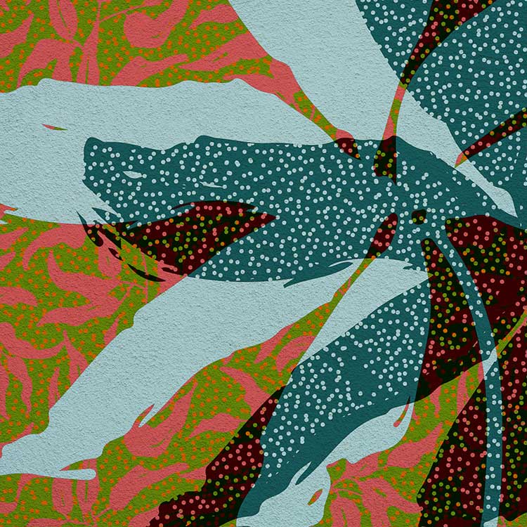 Floraison Bleue - Botanical Print - Image 4