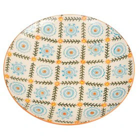 Flower Trellis Plate