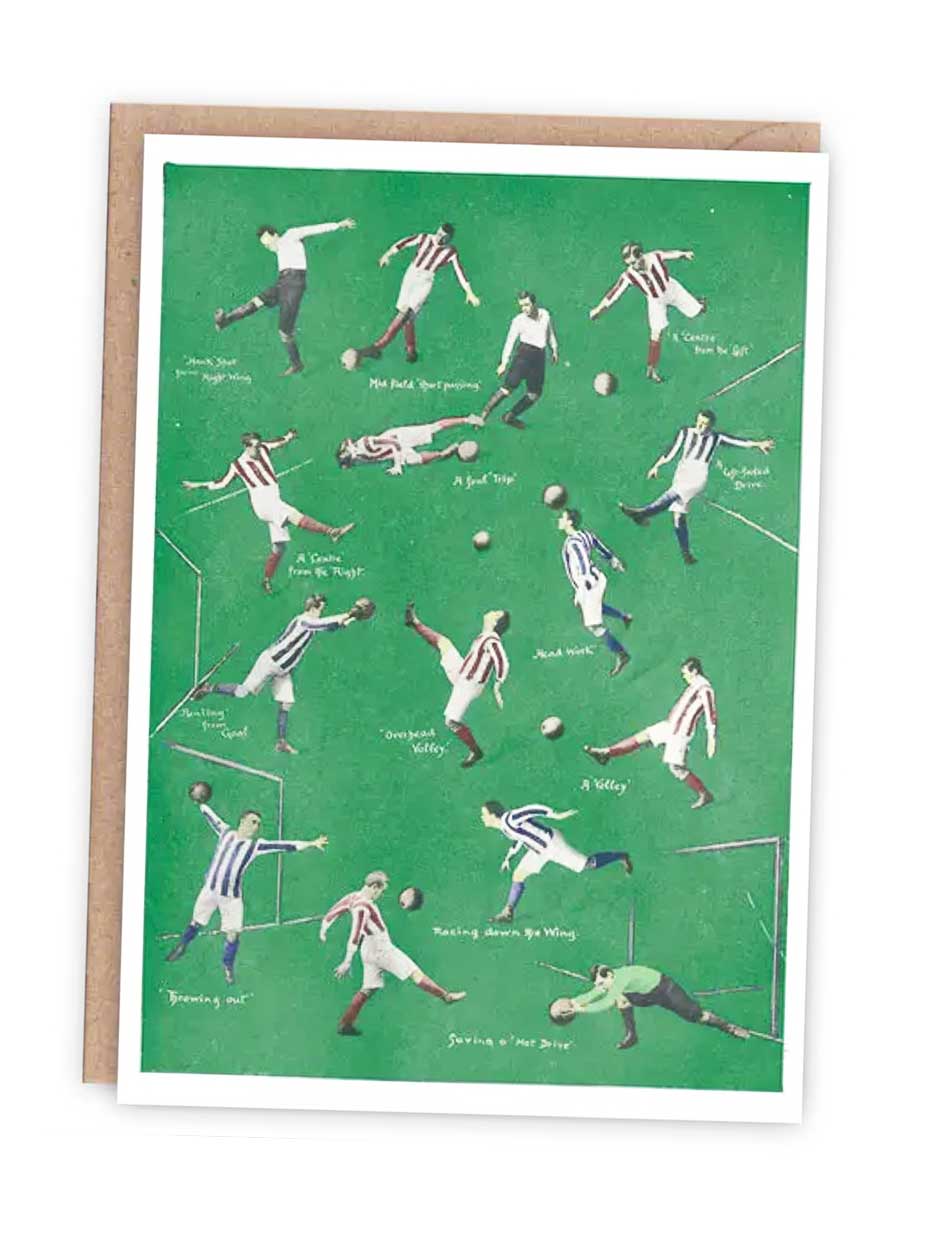 Football - Association Game Blank Greeting Card