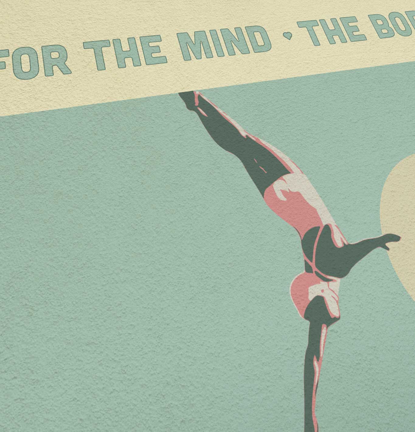 For the Mind, the Body and the Soul - Swimming Print - Image 4