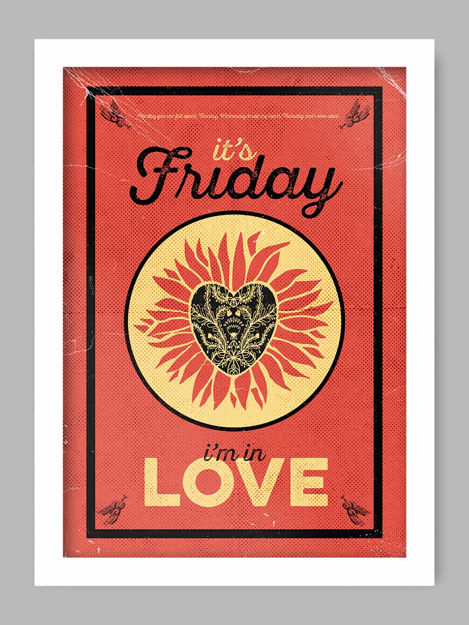 Friday I'm in Love - Music Print - Image 2
