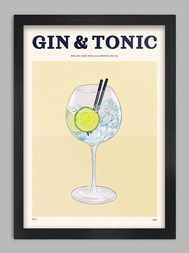 Gin & Tonic Print
