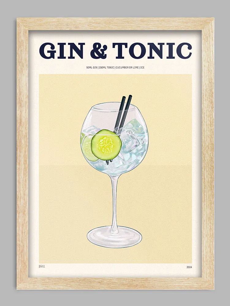 Gin & Tonic Print - Image 3