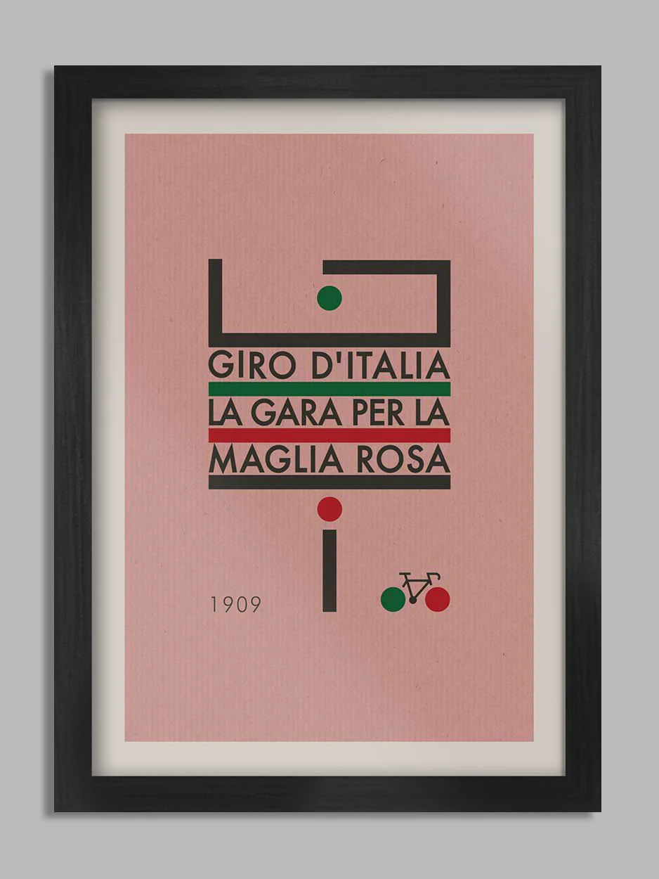 Giro d'Italia Futurismo - Cycling Print
