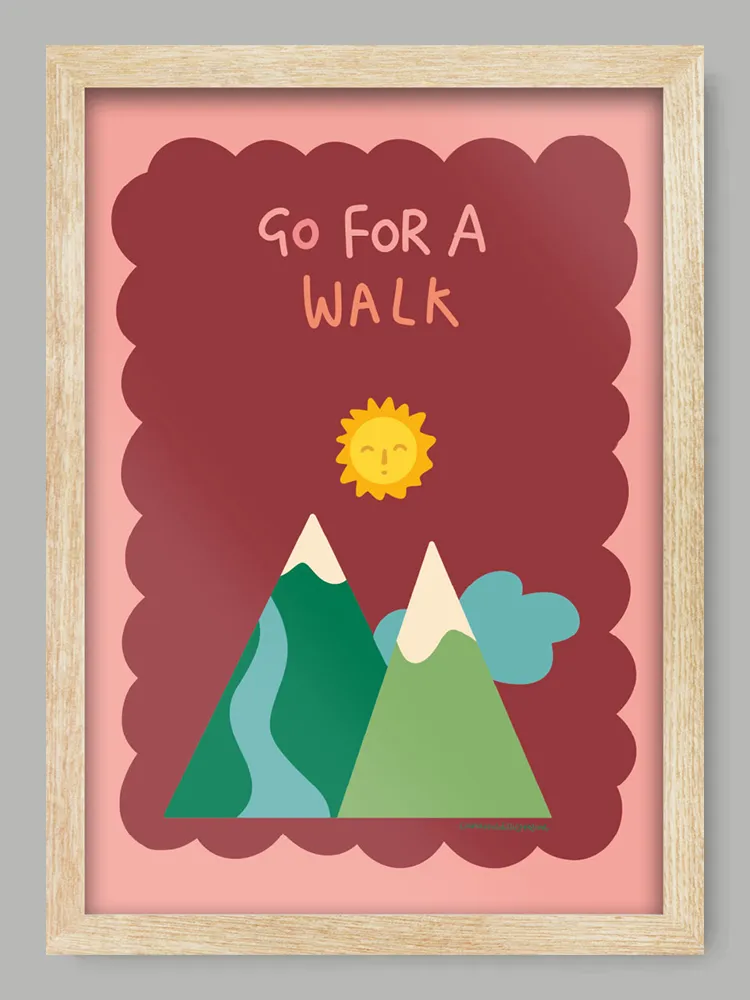 Go For A Walk Print - Image 3