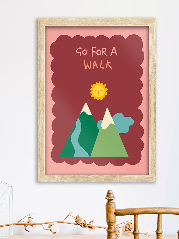 Go For A Walk Print - Image 4