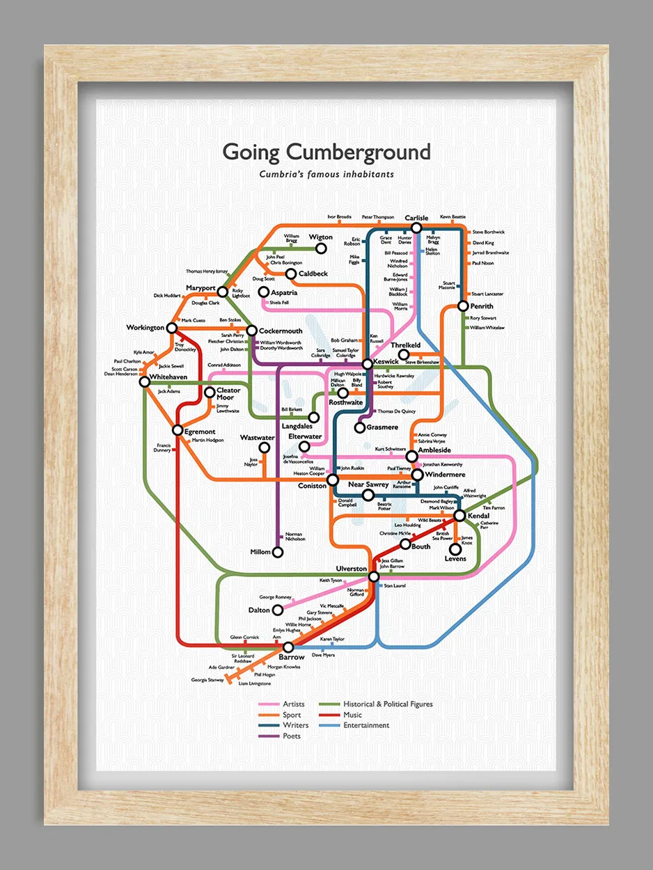 Going Cumberground - Cumbria Print - Image 3