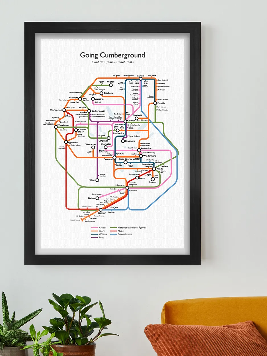 Going Cumberground - Cumbria Print - Image 6