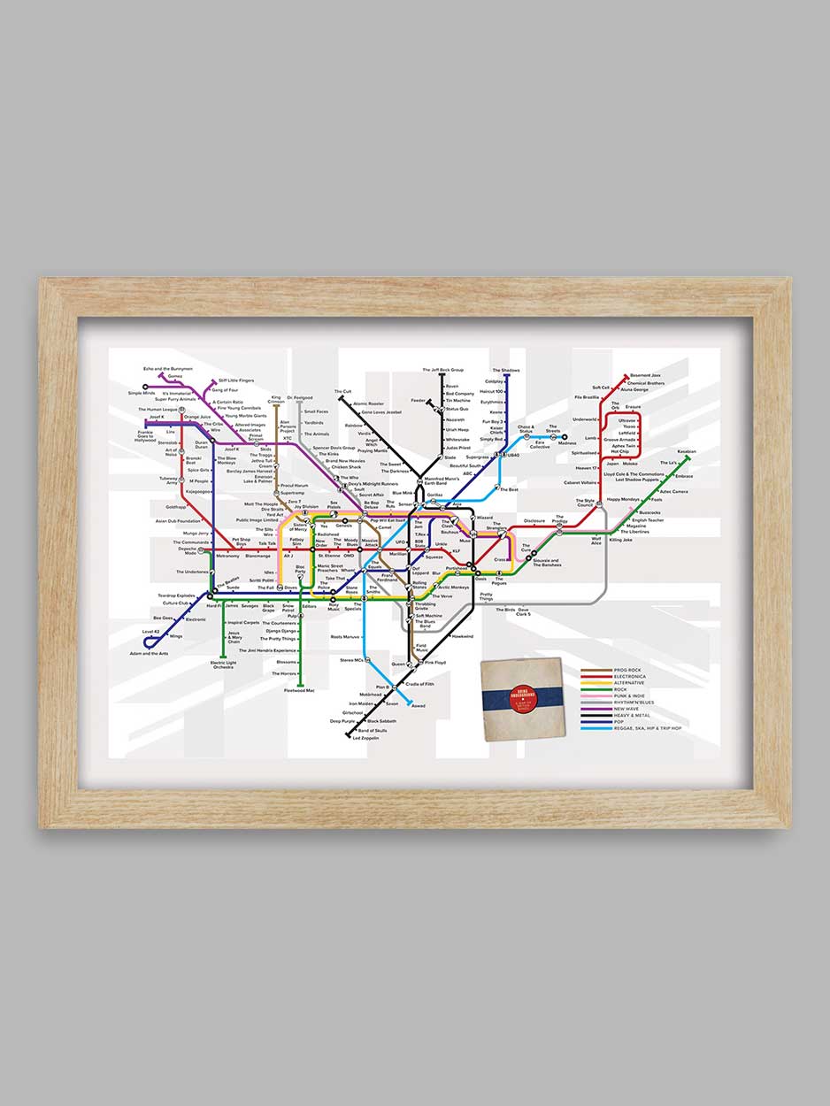 Going Underground - Music Print - Image 3