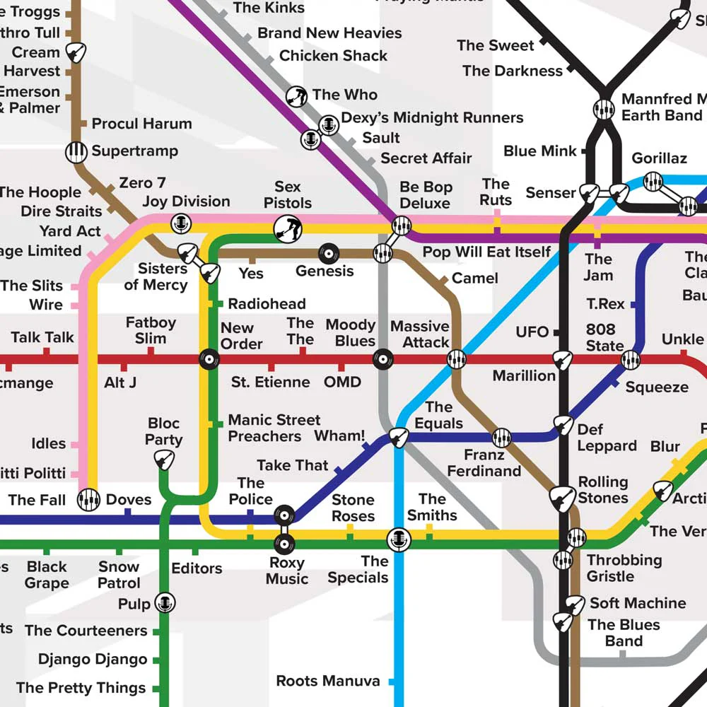 Going Underground - Music Print - Image 5